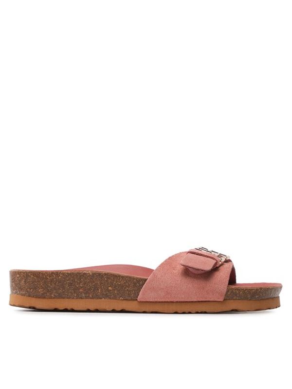 Tommy Hilfiger Tommy Hilfiger Natikači Th Mule Sandal Slide FW0FW07071 Roza