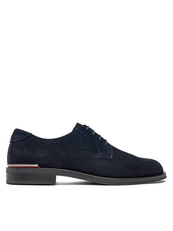 Tommy Hilfiger Tommy Hilfiger Nizki čevlji Core Rwb Hilfiger Suede Shoe FM0FM04868 Mornarsko modra