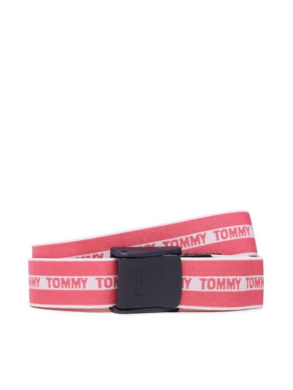 Tommy Hilfiger Tommy Hilfiger Otroški pas Tommy Webbing Belt AU0AU01557 Roza
