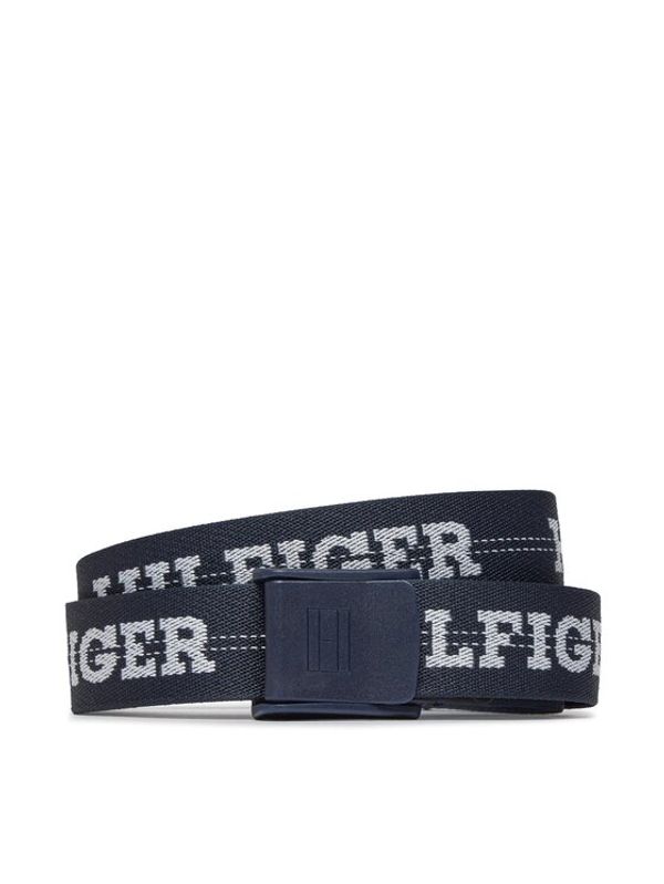 Tommy Hilfiger Tommy Hilfiger Otroški pas Webbing Belt AU0AU01854 Mornarsko modra