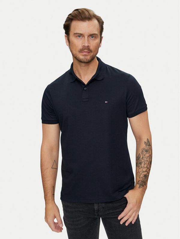 Tommy Hilfiger Tommy Hilfiger Polo majica Essential MW0MW35585 Mornarsko modra Regular Fit