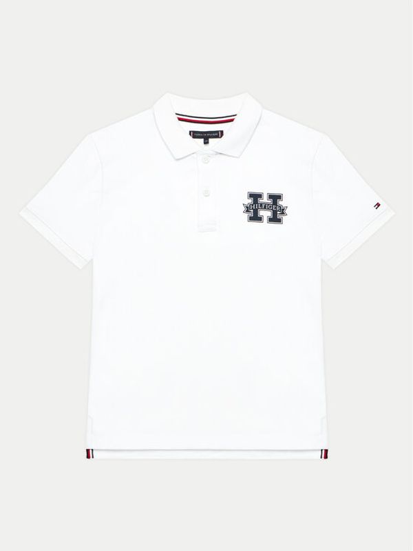 Tommy Hilfiger Tommy Hilfiger Polo majica KB0KB09029 Bela Regular Fit