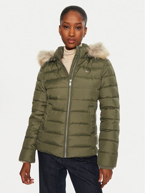 Tommy Hilfiger Tommy Hilfiger Puhovka DW0DW18312 Zelena Slim Fit