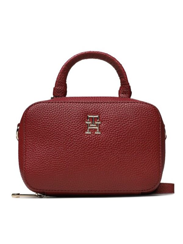 Tommy Hilfiger Tommy Hilfiger Ročna torba AW0AW14880 Bordo rdeča