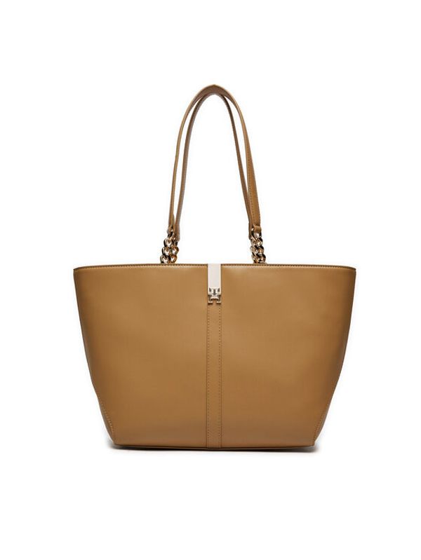 Tommy Hilfiger Tommy Hilfiger Ročna torba Heritage Tote AW0AW16321 Rjava