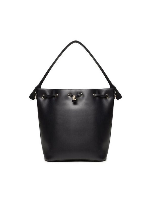 Tommy Hilfiger Tommy Hilfiger Ročna torba Iconic Tommy Bucket AW0AW15140 Mornarsko modra