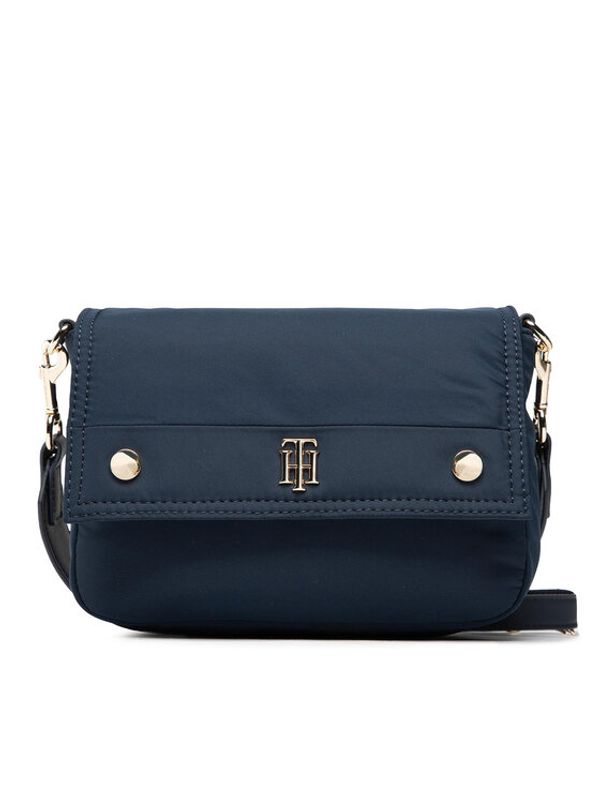 Tommy Hilfiger Tommy Hilfiger Ročna torba My Tommy Shoulder Bag AW0AW12015 Mornarsko modra