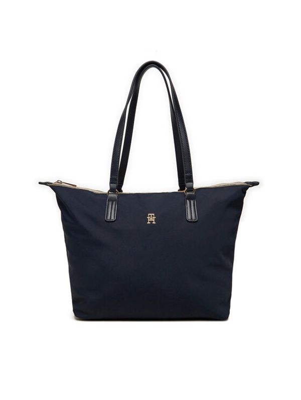 Tommy Hilfiger Tommy Hilfiger Ročna torba Poppy Tote Corp AW0AW16480 Mornarsko modra