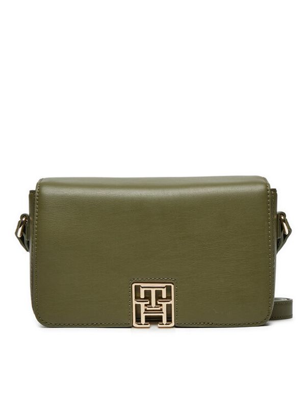 Tommy Hilfiger Tommy Hilfiger Ročna torba Reset Crossover AW0AW16298 Khaki