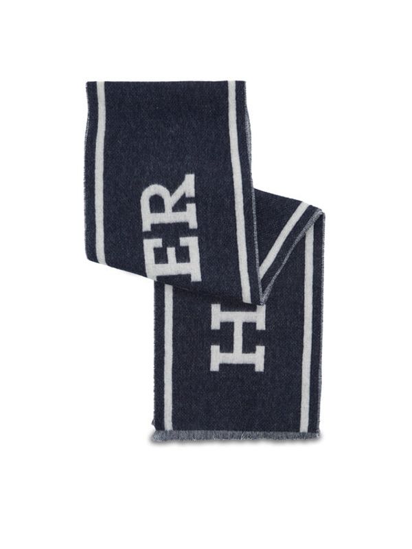 Tommy Hilfiger Tommy Hilfiger Šal Monotype Scarf AM0AM11738 Mornarsko modra