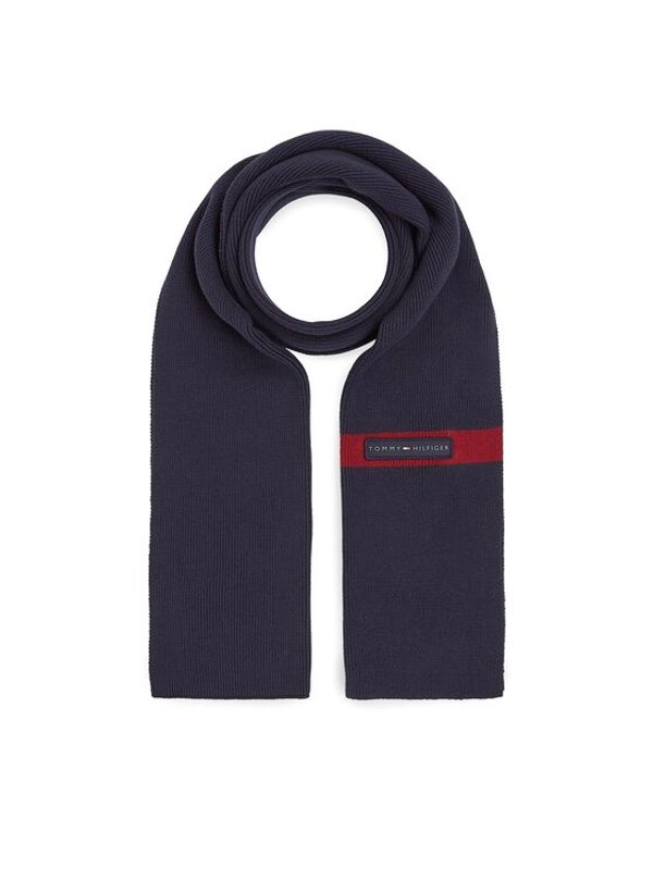 Tommy Hilfiger Tommy Hilfiger Šal Th Skyline Knit Scarf AM0AM11496 Mornarsko modra