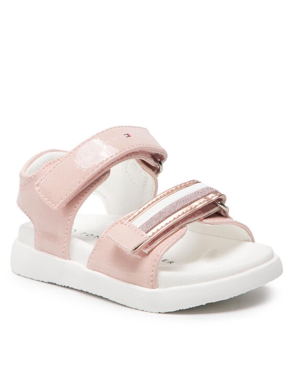 Tommy Hilfiger Tommy Hilfiger Sandali Velcro Sandal T1A2-32169-0710 M Roza