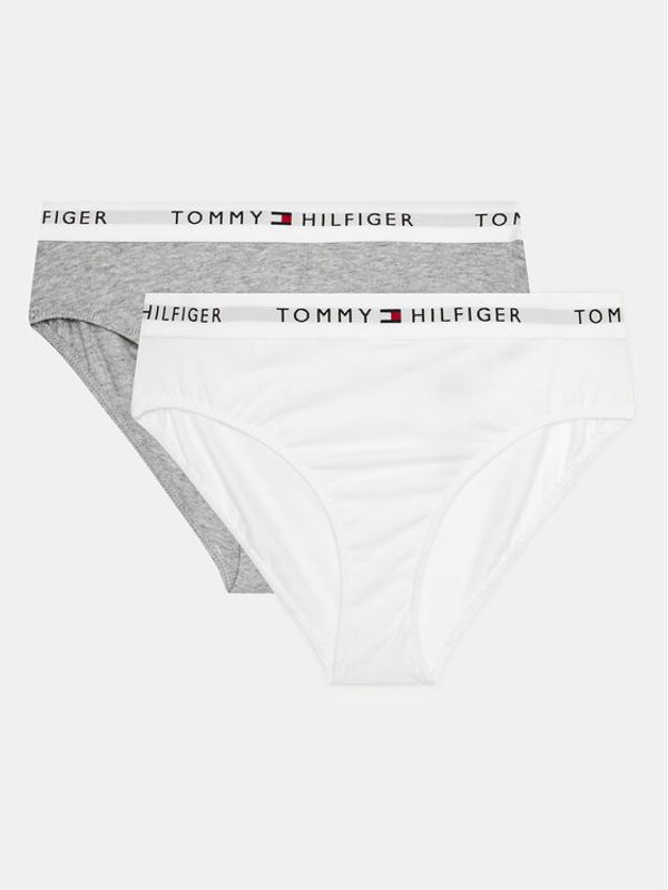 Tommy Hilfiger Tommy Hilfiger Set 2 parov klasičnih spodnjih hlačk UG0UG00750 Pisana