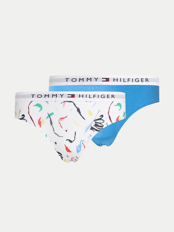 Tommy Hilfiger Tommy Hilfiger Set 2 parov spodnjih hlačk UG0UG00707 Pisana