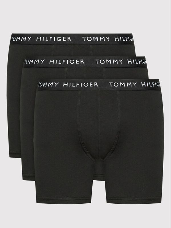 Tommy Hilfiger Tommy Hilfiger Set 3 parov boksaric 3p Boxer Brief UM0UM02204 Črna