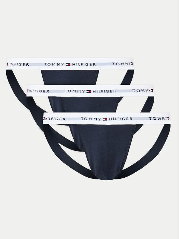 Tommy Hilfiger Tommy Hilfiger Set 3 parov slipov Jock Strap UM0UM03377 Mornarsko modra