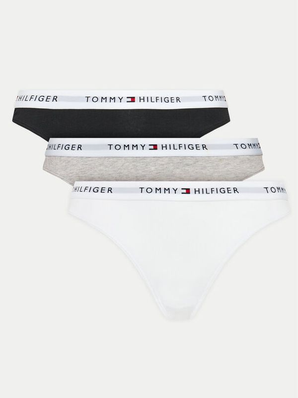 Tommy Hilfiger Tommy Hilfiger Set 3 parov spodnjih hlačk UW0UW05529 Pisana