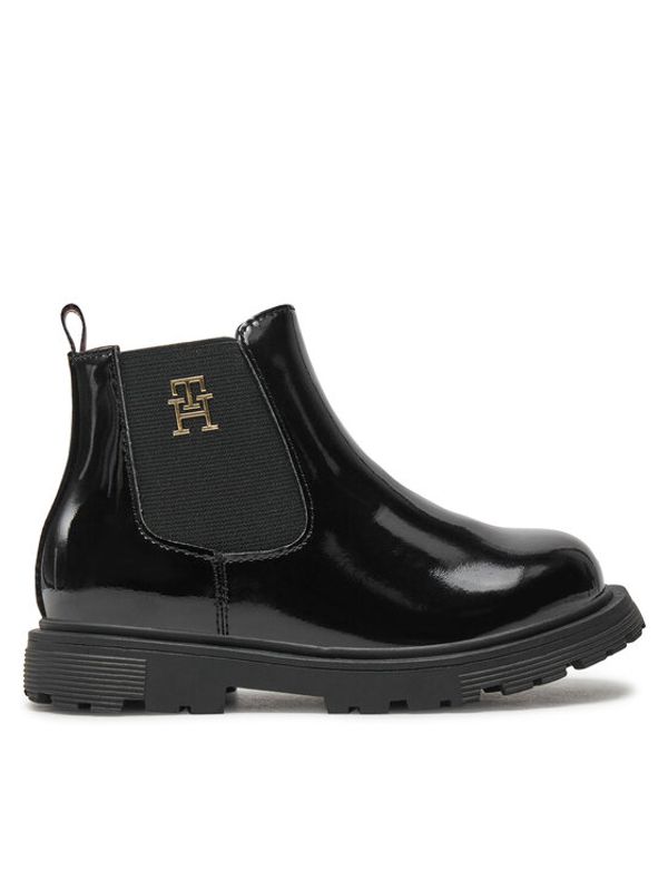 Tommy Hilfiger Tommy Hilfiger Škornji Chelsea Boot T1A5-33563-0343 M Črna