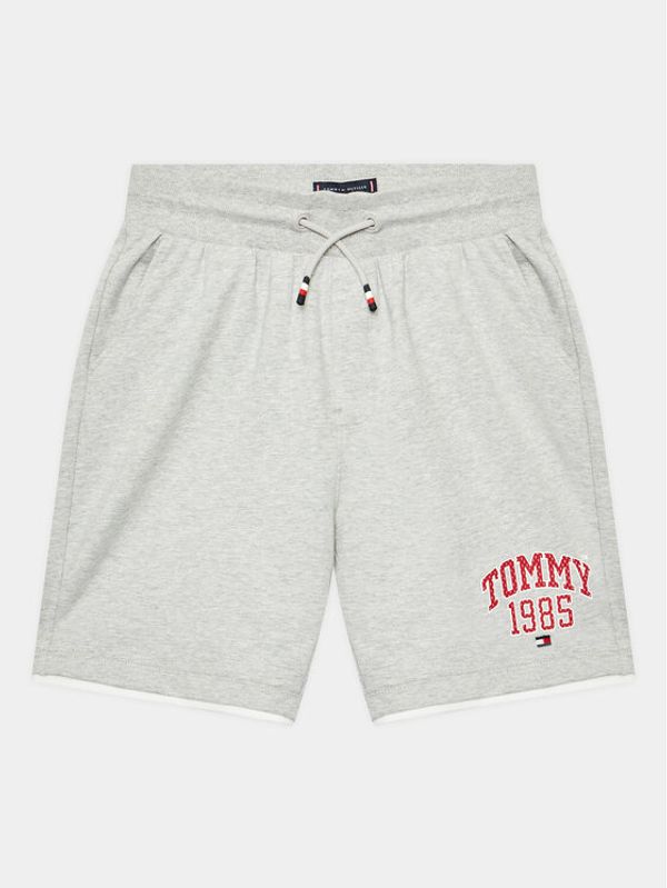 Tommy Hilfiger Tommy Hilfiger Športne kratke hlače KB0KB08118 D Siva Regular Fit