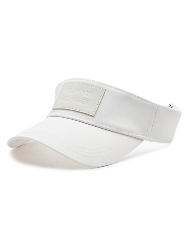 Tommy Hilfiger Tommy Hilfiger Športni trak s šiltom Tommy Coast Visor AW0AW14799 Bela