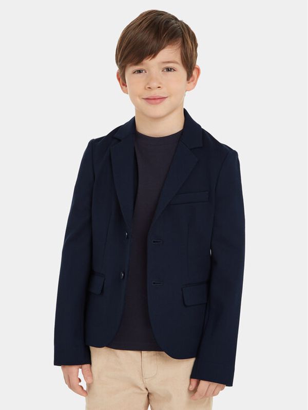 Tommy Hilfiger Tommy Hilfiger Suknjič KB0KB08573 Mornarsko modra Regular Fit