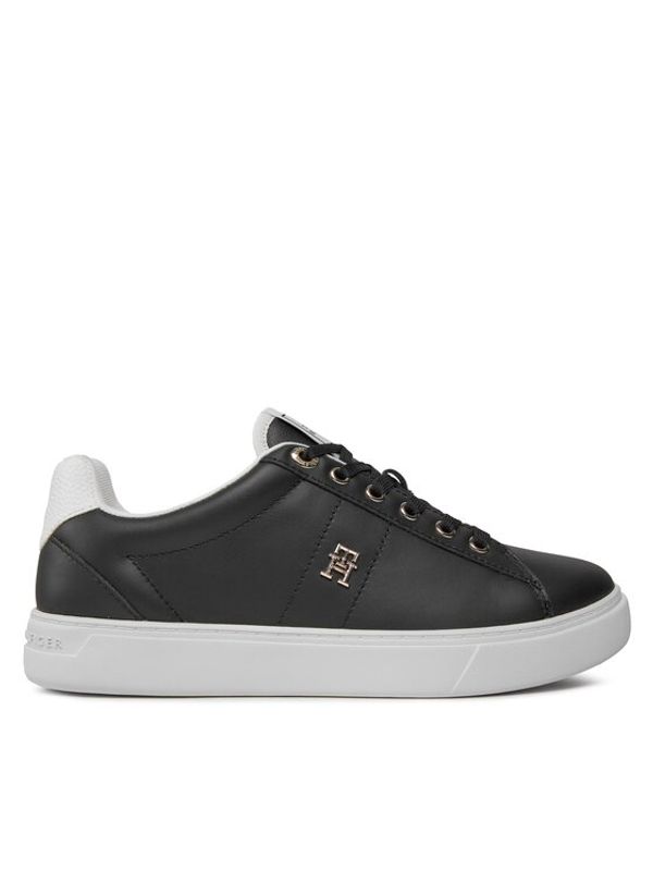 Tommy Hilfiger Tommy Hilfiger Superge Essential Elevated Court Sneaker FW0FW07685 Črna