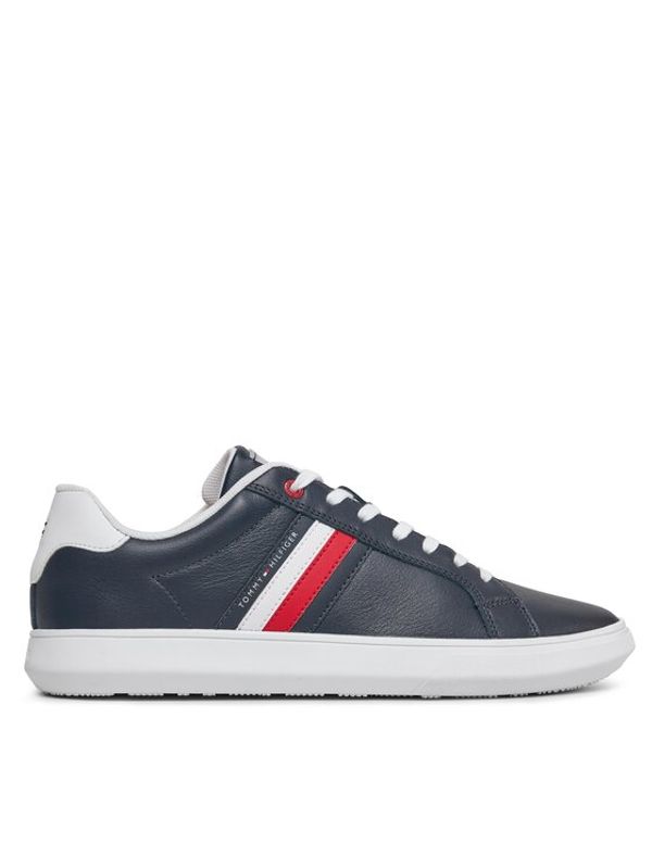 Tommy Hilfiger Tommy Hilfiger Superge Essential Leather Cupsole FM0FM04921 Modra