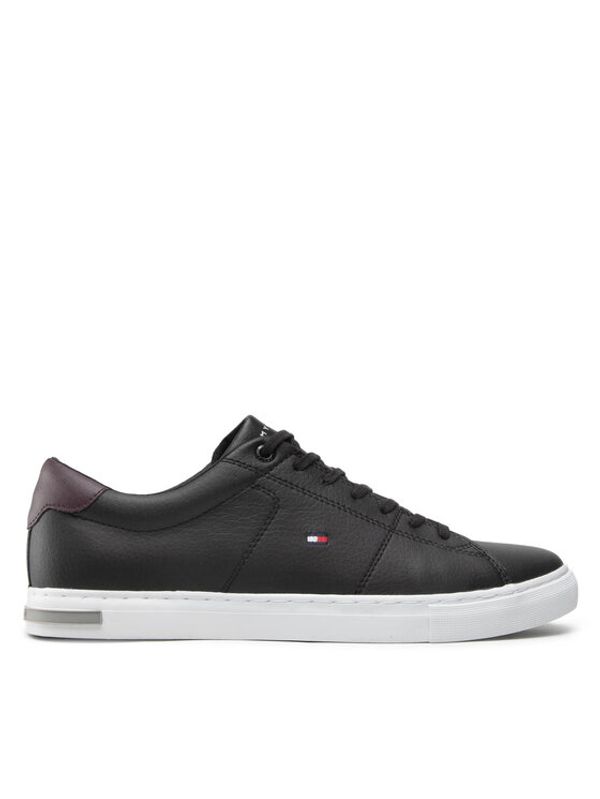 Tommy Hilfiger Tommy Hilfiger Superge Essential Leather Detail Vulc FM0FM04047 Črna