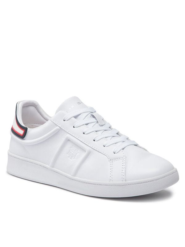 Tommy Hilfiger Tommy Hilfiger Superge Feminne Active Cupsole Sneaker FW0FW06174 Bela