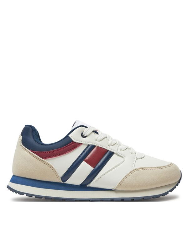 Tommy Hilfiger Tommy Hilfiger Superge Flag Low Cur Lace-Up Sneaker T3X9-33664-1269 Bela