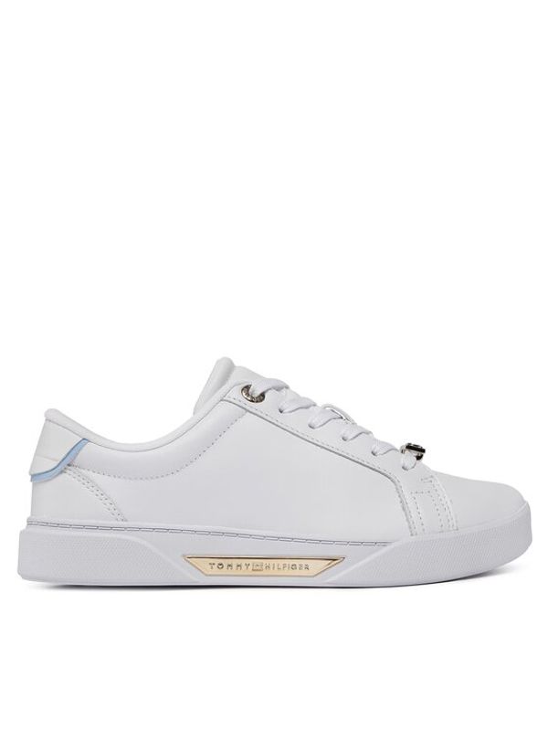 Tommy Hilfiger Tommy Hilfiger Superge Golden Hw Court Sneaker FW0FW07702 Bela