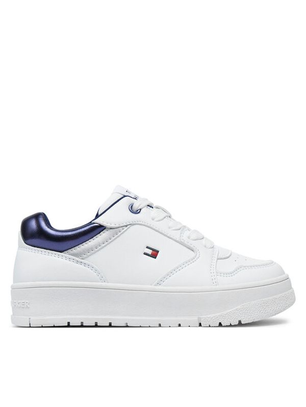 Tommy Hilfiger Tommy Hilfiger Superge Low Cut Lace-Up Sneaker T3A9-33525-1351 M Bela