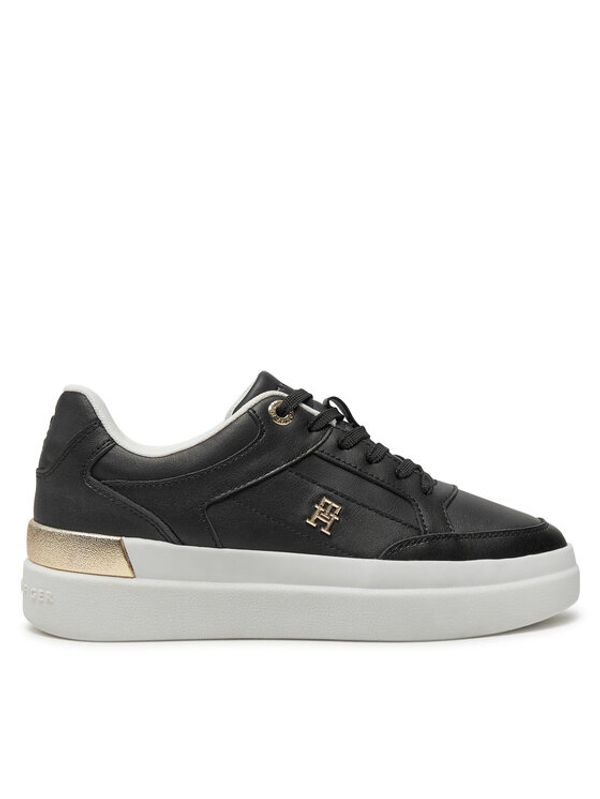 Tommy Hilfiger Tommy Hilfiger Superge Lux Hardware Court Sneaker FW0FW07997 Črna