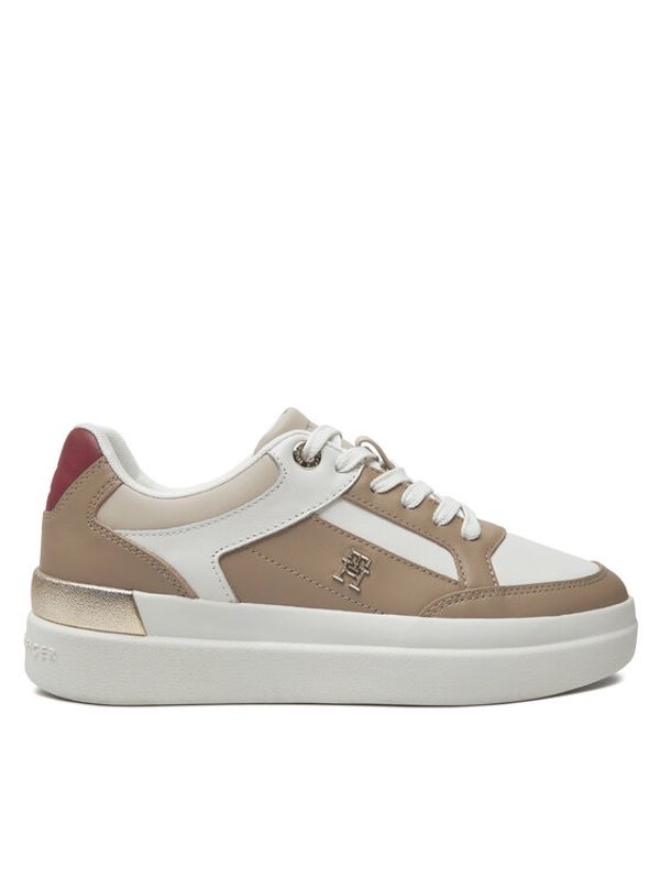 Tommy Hilfiger Tommy Hilfiger Superge Lux Hardware Court Sneaker FW0FW07997 Khaki