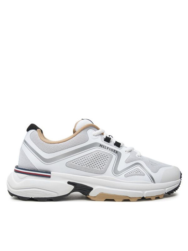 Tommy Hilfiger Tommy Hilfiger Superge M Runner Tech Knit FM0FM05109 Bela