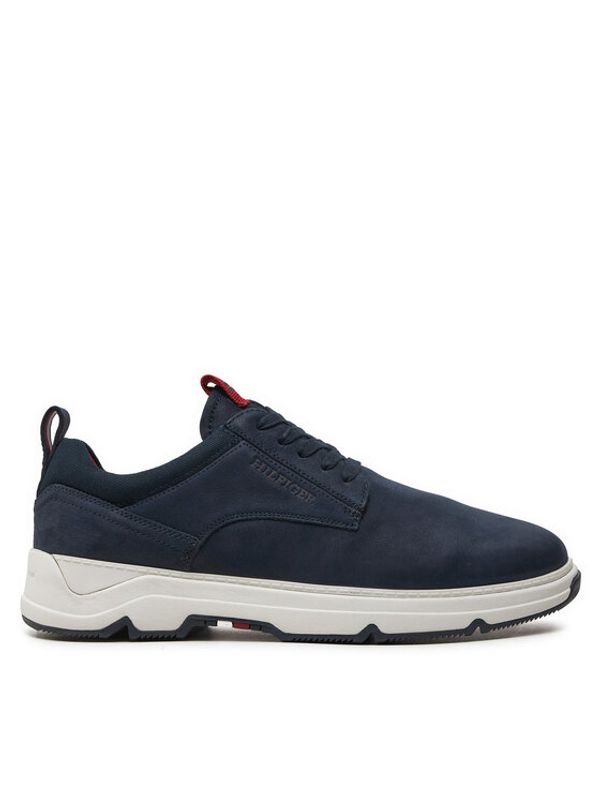 Tommy Hilfiger Tommy Hilfiger Superge Nubuck Mix Hybrid Shoe FM0FM05092 Mornarsko modra