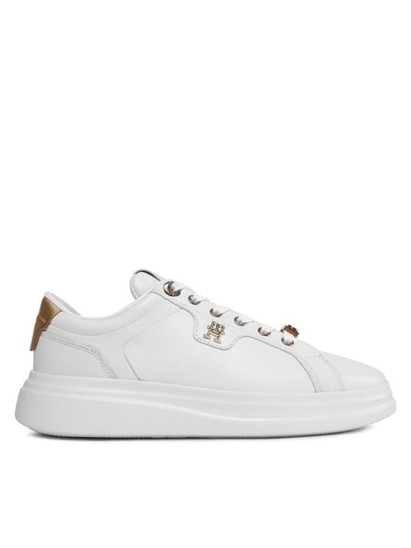 Tommy Hilfiger Tommy Hilfiger Superge Pointy Court Sneaker Hardware FW0FW07780 Bela