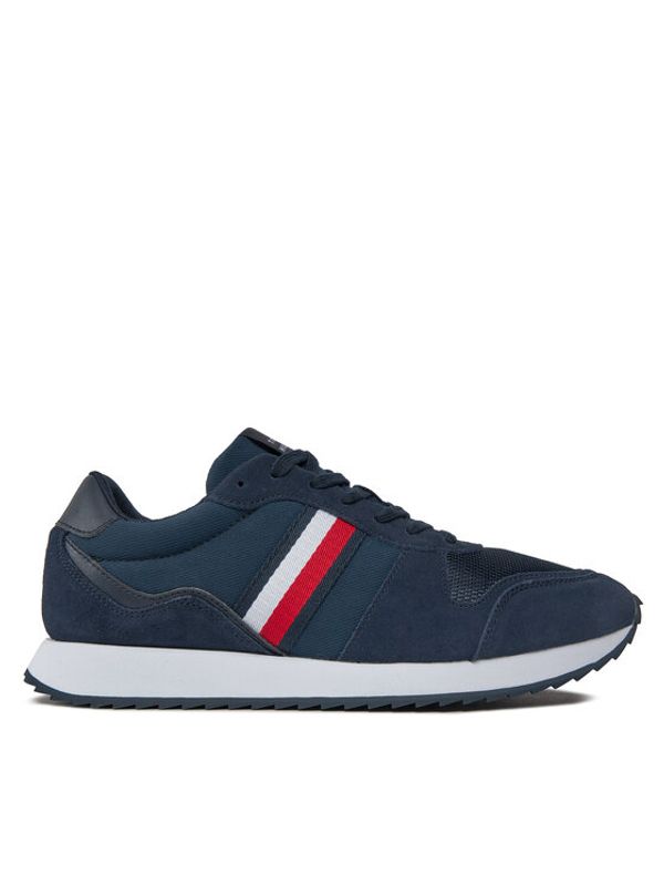 Tommy Hilfiger Tommy Hilfiger Superge Runner Evo Mix Ess FM0FM04886 Mornarsko modra