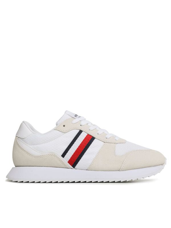 Tommy Hilfiger Tommy Hilfiger Superge Runner Evo Mix FM0FM04699 Bež