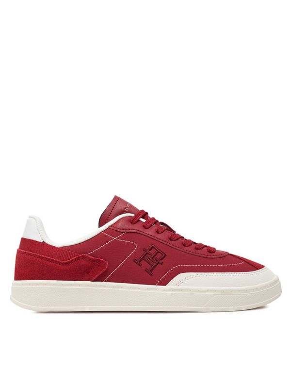 Tommy Hilfiger Tommy Hilfiger Superge Th Heritage Court Sneaker Sde FW0FW08037 Rdeča