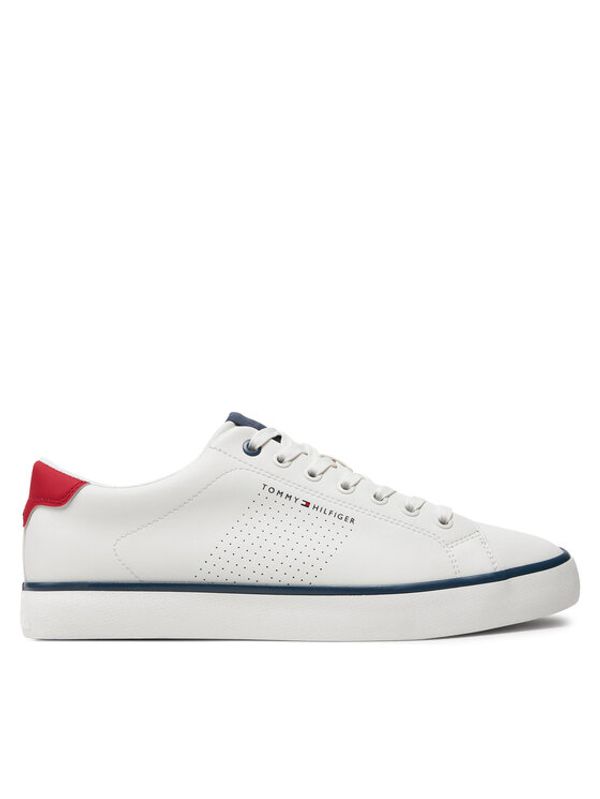 Tommy Hilfiger Tommy Hilfiger Superge Th Hi Vulc Low Core Seasonal FM0FM05110 Écru