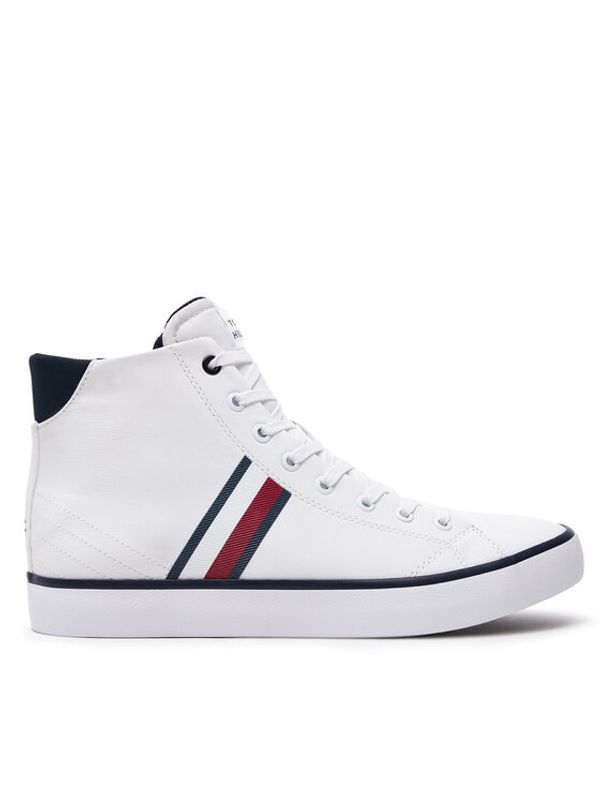 Tommy Hilfiger Tommy Hilfiger Superge Th Hi Vulc Stripes Mesh FM0FM04948 Bela