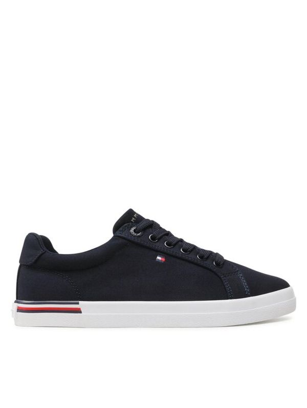 Tommy Hilfiger Tommy Hilfiger Tenis superge Essential Stripes FW0FW06954 Mornarsko modra