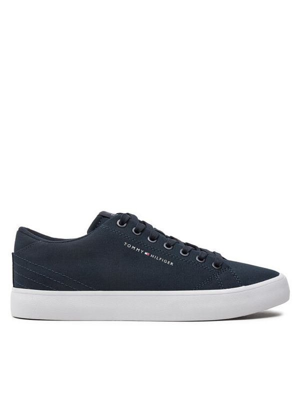 Tommy Hilfiger Tommy Hilfiger Tenis superge Th Hi Vulc Low Canvas FM0FM04882 Mornarsko modra