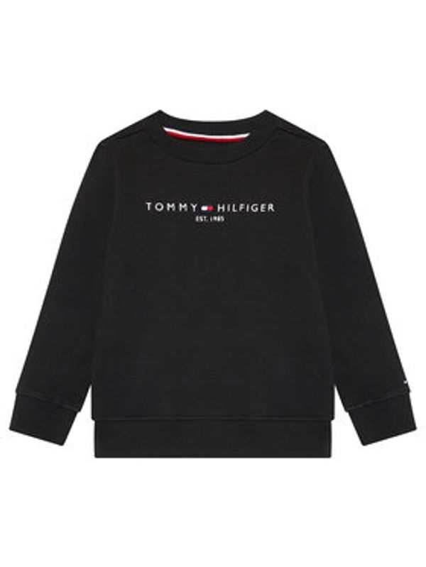 Tommy Hilfiger Tommy Hilfiger Jopa Essential Sweatshirt KS0KS00212 Črna Regular Fit