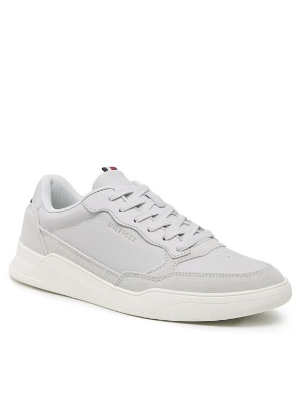 Tommy Hilfiger Tommy Hilfiger Superge Elevated Cupsole Leather Mix FM0FM04358 Siva