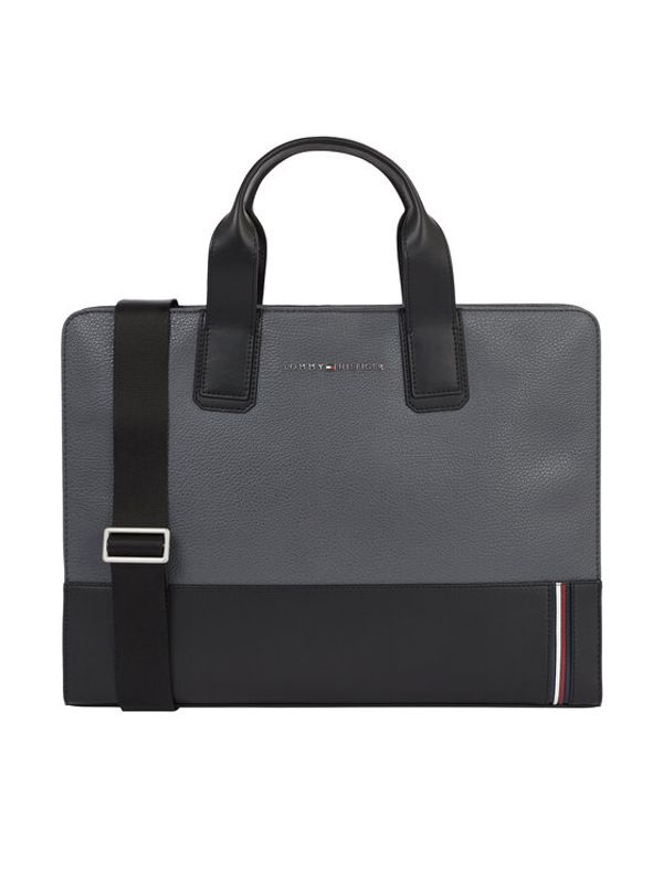 Tommy Hilfiger Tommy Hilfiger Torba za prenosnik Th Central Slim Computer Bag AM0AM12447 Siva