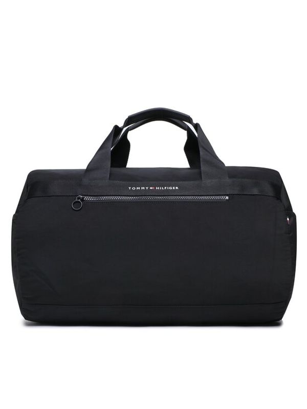 Tommy Hilfiger Tommy Hilfiger Torbica Th Horizon Duffle AM0AM10549 Črna