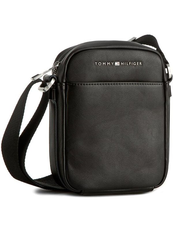 Tommy Hilfiger Tommy Hilfiger Torbica za okrog pasu Th City Mini Reporter AM0AM01941 Črna