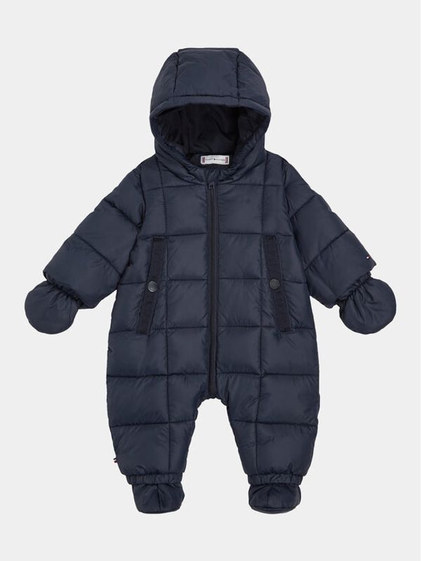 Tommy Hilfiger Tommy Hilfiger Trenirka Baby Monotype Tape Ski Suit Modra